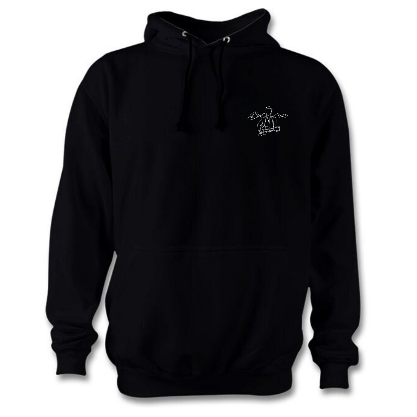 Black Hoodie - Inner Demons Sunset -  UK