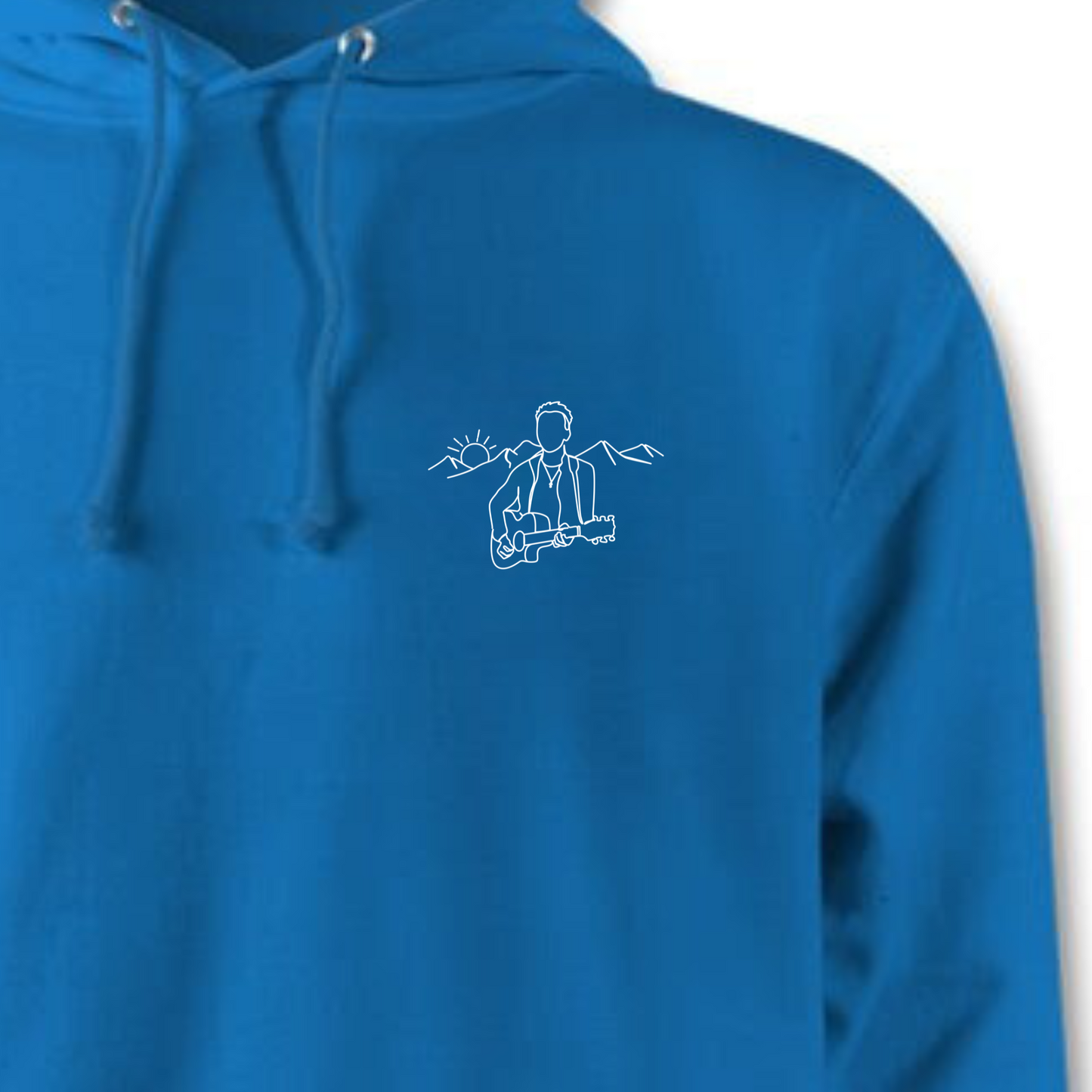 Blue Hoodie - Inner Demons Sunset -  UK