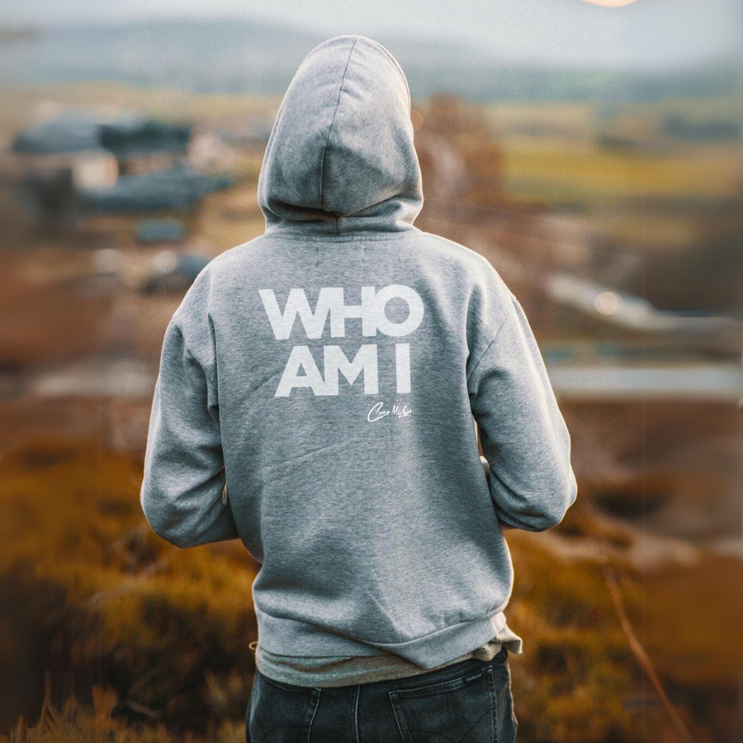 Grey Hoodie - Who Am I