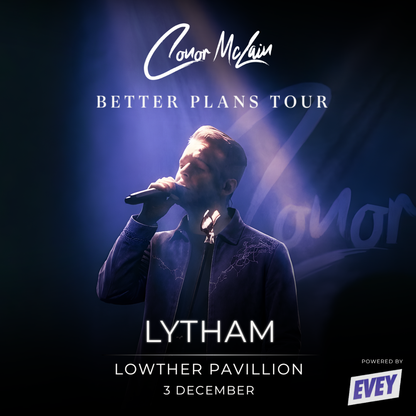Conor McLain Show Ticket - 03/12 - Lytham - Lowther Pavilion (Blackpool Area)