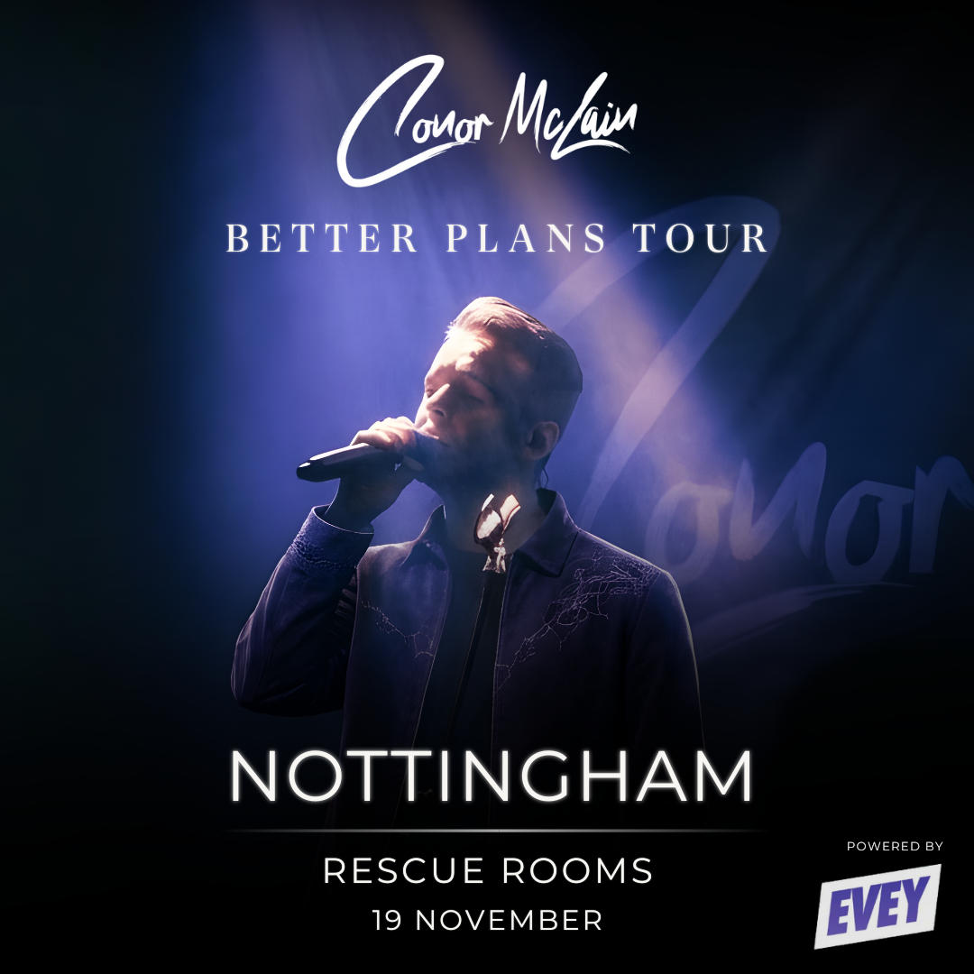 Conor McLain Show Ticket - 19/11 - Nottingham - Rescue Rooms