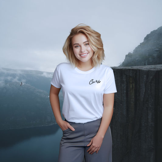 Conor McLain – Signature Logo Tee (White)