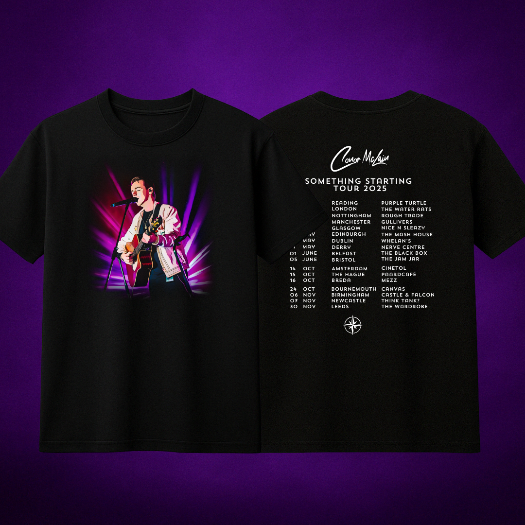 Something Starting Tour Shirt - Purple Vibes